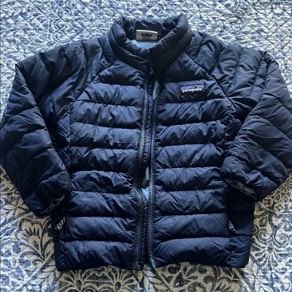 Patagonia Kids Navy Puffer Jacket